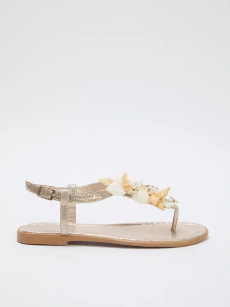 Trendyol Flip-flops auriu