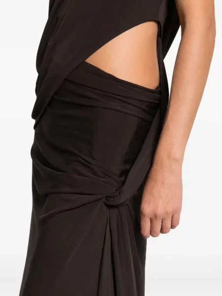 Rochie maxi Christopher Esber de costum maro