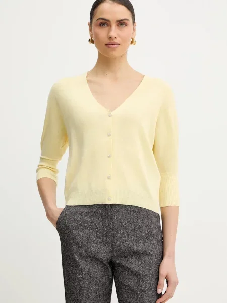 Morgan kardigan MBATSI żółty