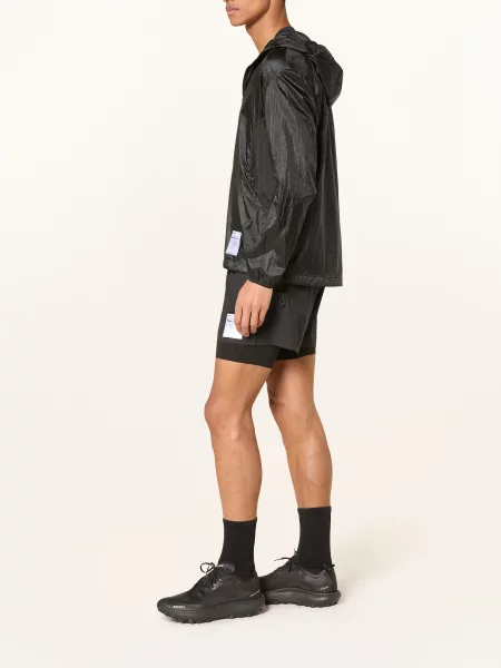 Satisfy Běžecké Šortky 2 V 1 Rippy™ Cordura černá