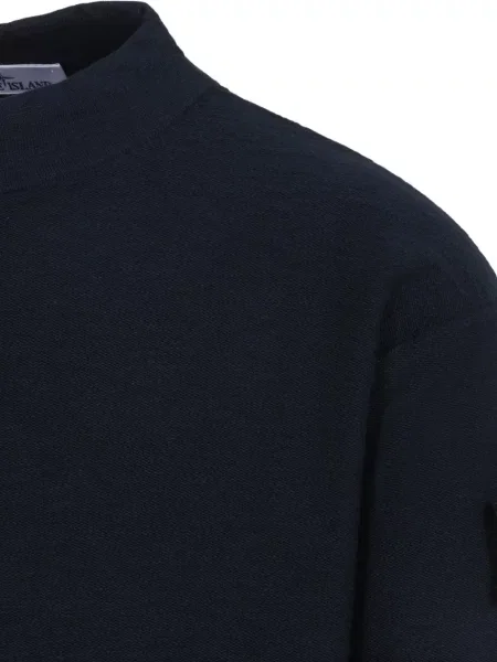 Hanorac Stone Island cu strasuri albastru