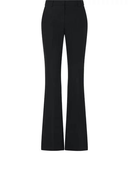 Pantaloni Liu Jo elegante evazate negru