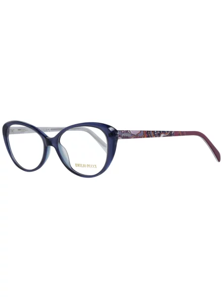 Okulary przeciwsłoneczne Emilio Pucci niebieskie