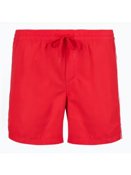 Мъжки къси панталони за плуване Quiksilver Everyday Vert Volley с висок риск червено