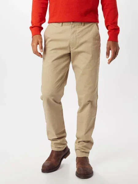 GAP Chino hlače V-ESSENTIAL' bež
