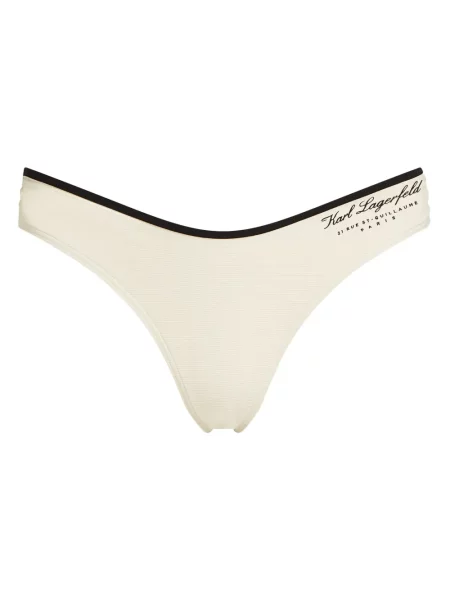Bikini Karl Lagerfeld alb