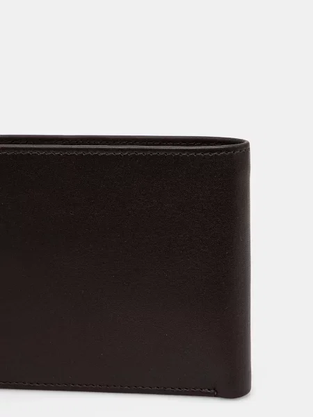 Шкіряний гаманець Paul&Shark коричневий