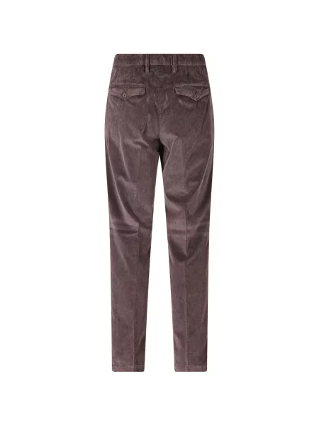 Pantaloni Myths de catifea cord maro