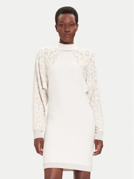 Liu Jo Sport Трикотажна сукня Écru