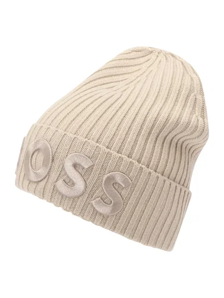 BOSS BLACK De lână căciulă Lara negru