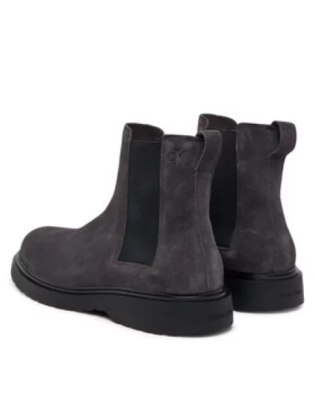 Calvin Klein Bokacsizma Combat Ess Chelsea Boot Su Sötétszürke