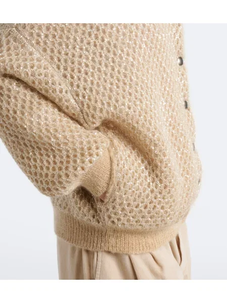 Cardigan Brunello Cucinelli tricotate bej