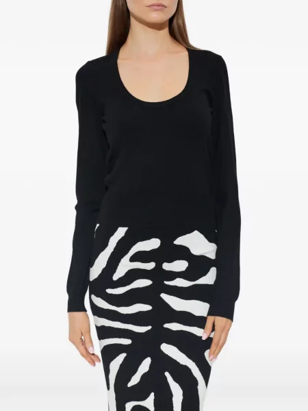Lung hanorac Moschino negru