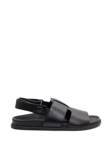 Sandale Dolce & Gabbana cu bretele negru