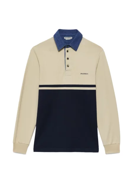 Apykaklė polo marškinėliai Jw Anderson balta