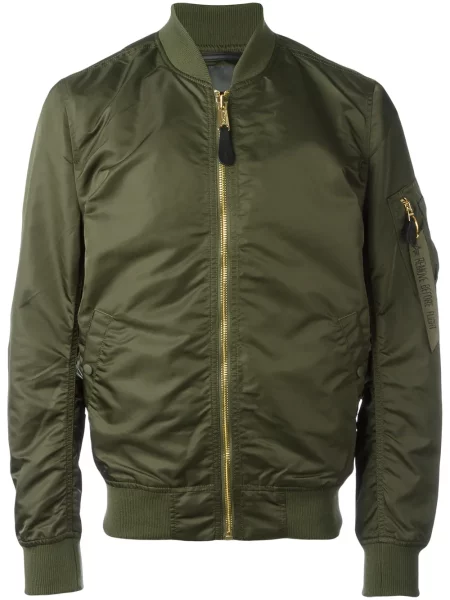 Geacă bomber Alpha Industries verde