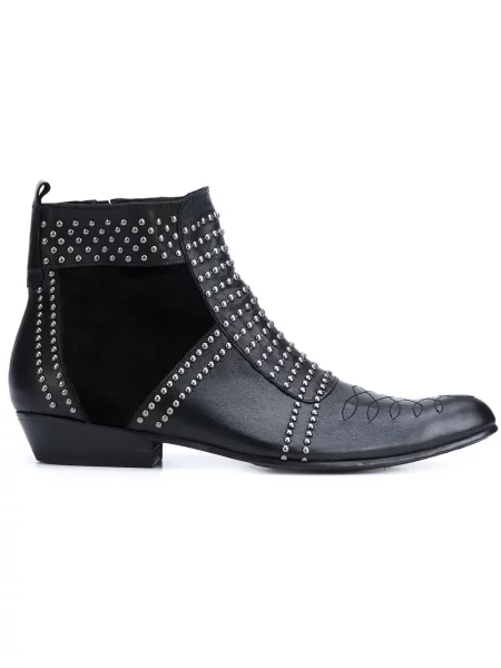 Botine Anine Bing din piele negru