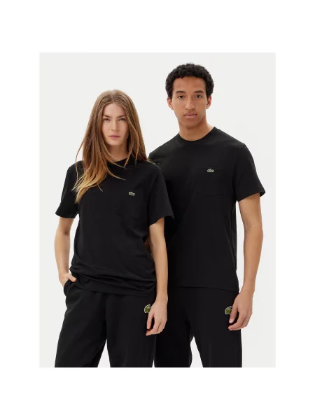 Lacoste Футболка Regular Fit чорний