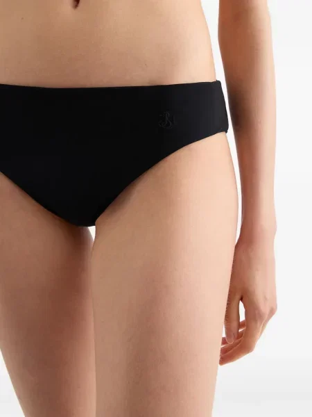 Bikini Jil Sander din jerseu negru