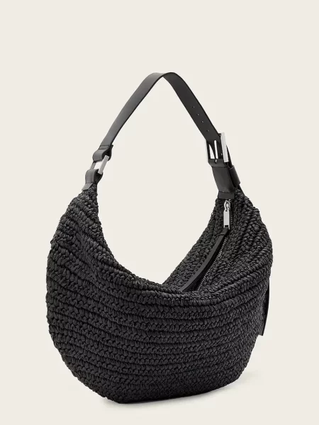Geanta hobo Allsaints negru