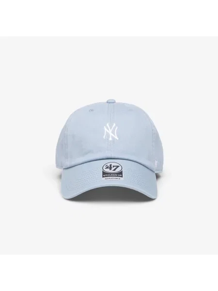 Capac Brand MLB Clean Up Base Runner New York Yankees Cap Pastel Blue Universal albastru