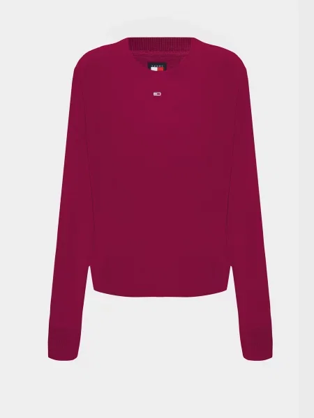 Светр Tommy Jeans з круглим вирізом