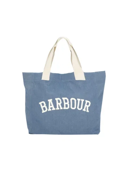 Shopperka Barbour niebieska