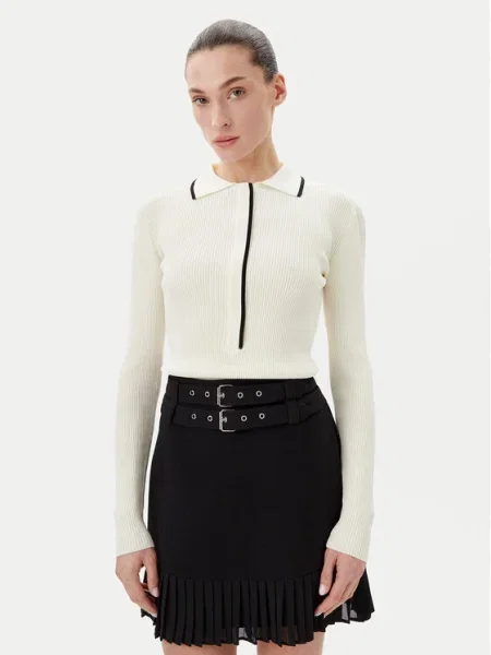 Bruuns Bazaar Sveter Johania biela