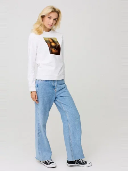 Свитшот Yappi белый