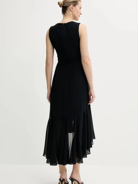 Morgan rochie REEL bleumarin midi evazati REEL