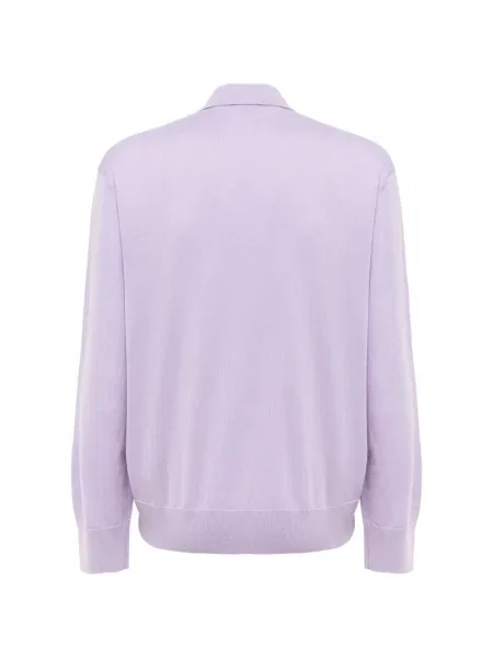 Lung tricou polo Laneus violet