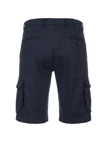 Pantaloni scurți cargo Kiton albastru