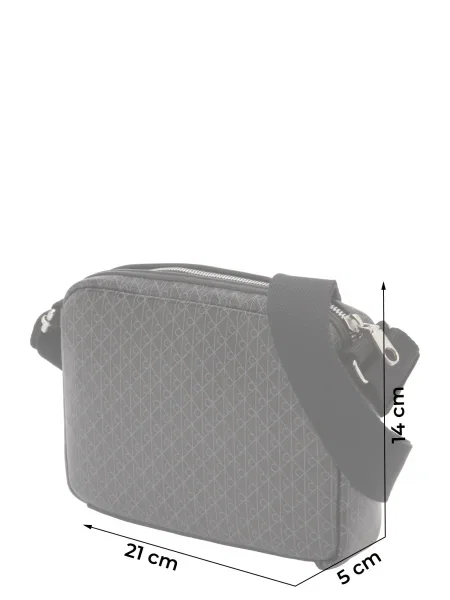 Calvin Klein Geantă de umăr gri negru