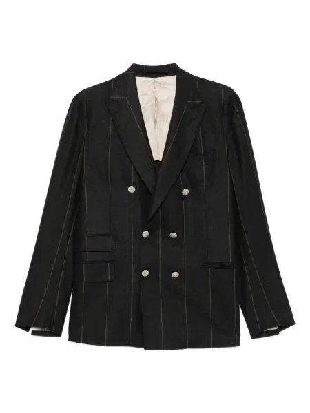 Prugasti odgovarati odijelo Eleventy crna