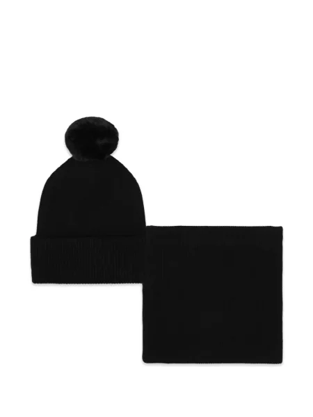 Czapka dziecięca Karl Lagerfeld czarna
