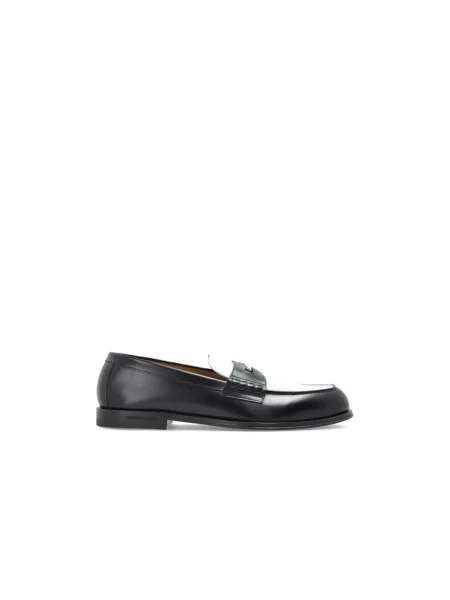 Półbuty Dsquared2 skórzane czarne