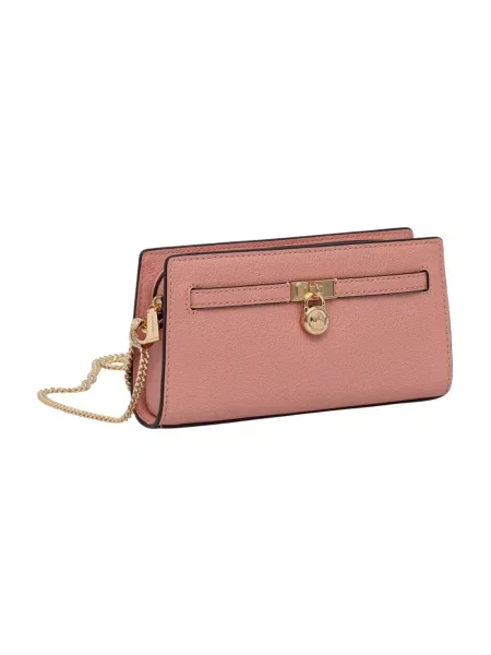 MICHAEL Michael Kors torebka crossbody skórzana różowa