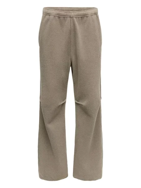 Pantaloni Mm6 Maison Margiela din fleece