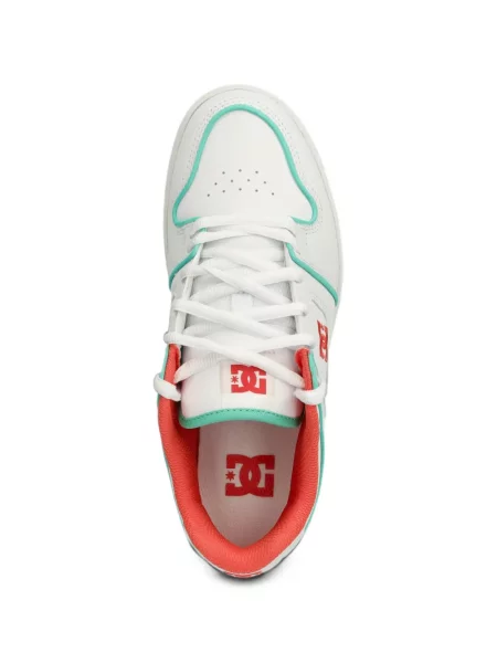 Sneakerși Dc Shoes cu autograf alb