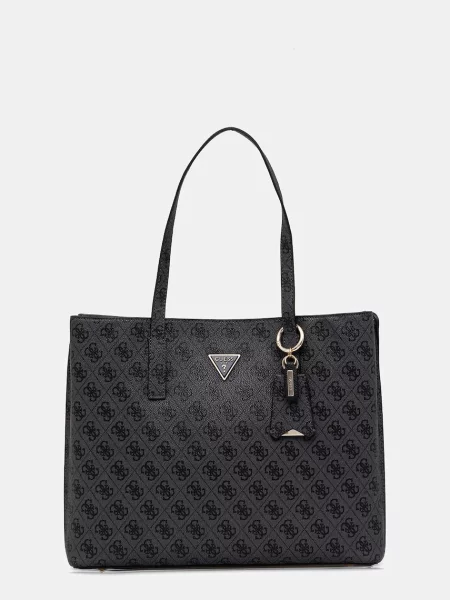 Shopperka Guess z logo szara