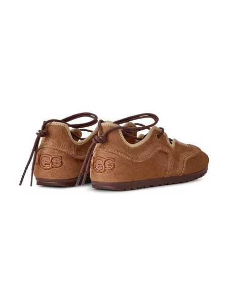 Замшевые балетки Ugg