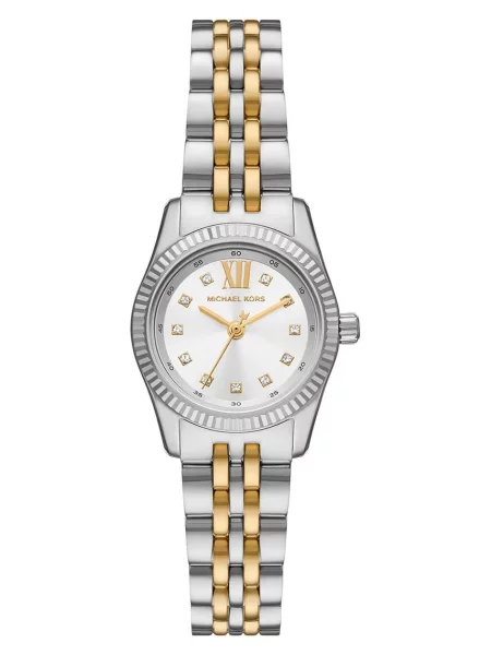 Michael Kors Ceas analogic LEXINGTON auriu argintiu