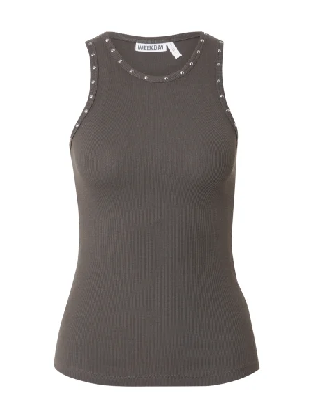 WEEKDAY Top închis gri