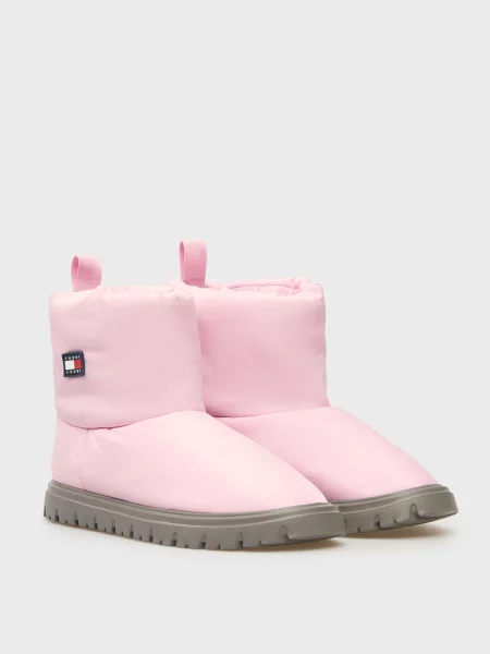 Дутики Tommy Jeans розовые