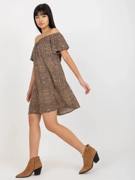 Rochie Fresh Made de costum maro