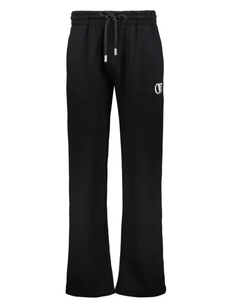 Pantaloni Off-white alb