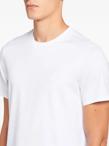 Tricou Prada stretch alb