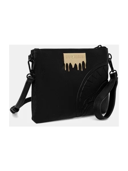Torebka crossbody Sprayground skórzana czarna