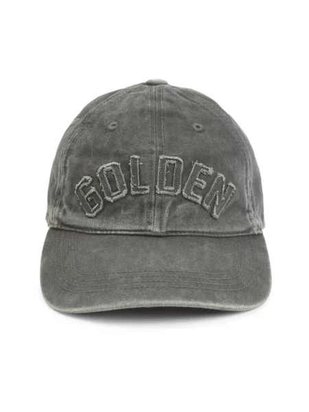 Czapka z daszkiem Golden Goose zielona