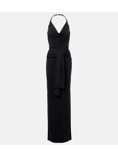 Rochie Balmain drapată negru